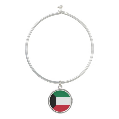 Patriotic Kuwait Flag Bangle Bracelet