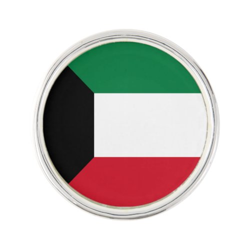 Patriotic Kuwait Flag Lapel Pin