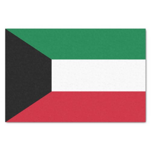 Patriotic Kuwait Flag Tissue Paper