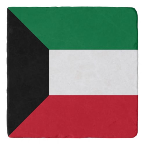 Patriotic Kuwait Flag Trivet