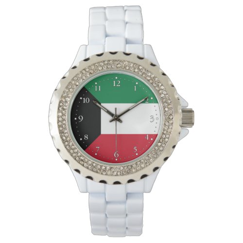 Patriotic Kuwait Flag Watch