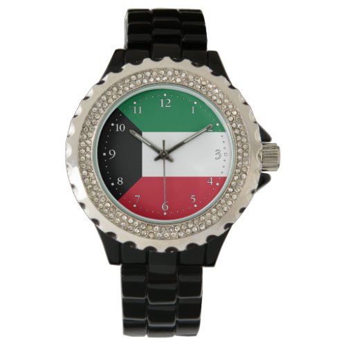 Patriotic Kuwait Flag Watch