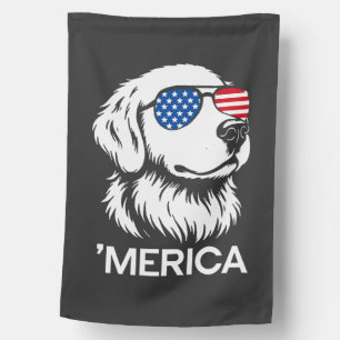 Patriotic Labrador American Flag Fourth of July