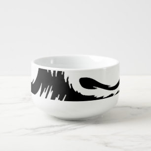 Patriotic Labrador American Flag Fourth of July Soup Mug