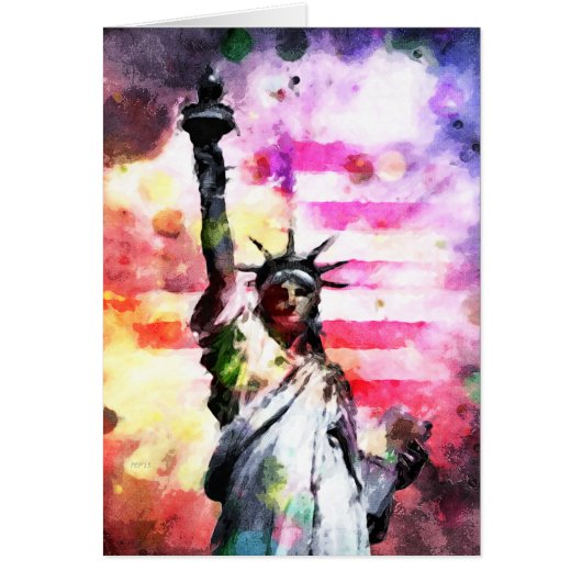 Patriotic Lady of Liberty (Front)