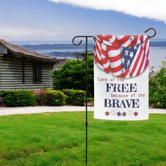 Patriotic Land of the Free Bunting