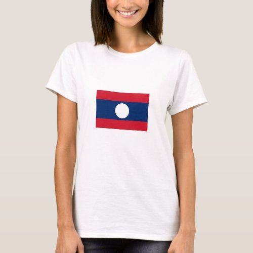 Patriotic Laos Flag T_Shirt