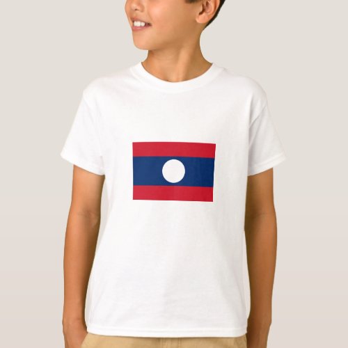 Patriotic Laos Flag T_Shirt