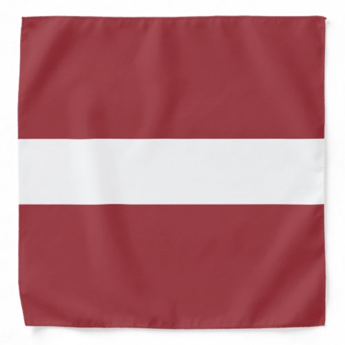 Patriotic Latvia Flag Bandana