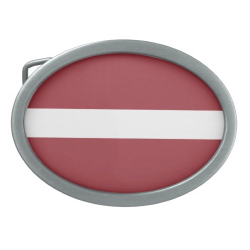 Patriotic Latvia Flag Belt Buckle