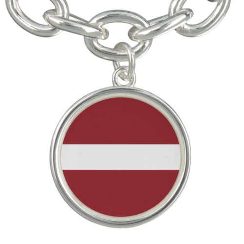 Patriotic Latvia Flag Bracelet