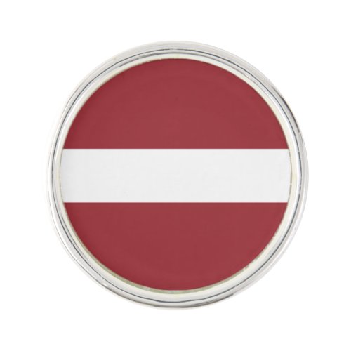 Patriotic Latvia Flag Lapel Pin