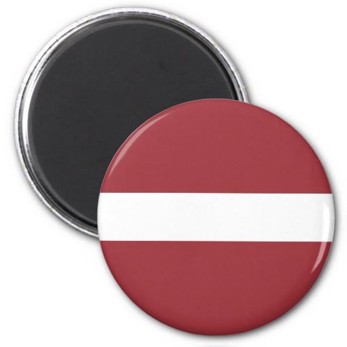 Patriotic Latvia Flag Magnet
