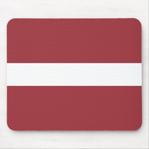 Patriotic Latvia Flag Mouse Pad