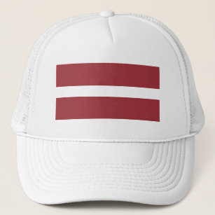 Patriotic Latvia Flag Trucker Hat