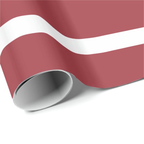 Patriotic Latvia Flag Wrapping Paper