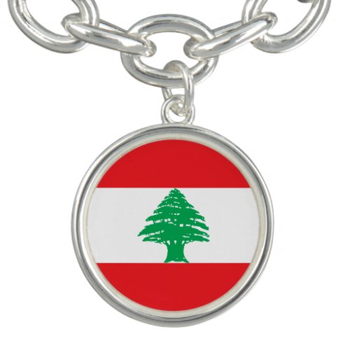 Patriotic Lebanon Flag Bracelet