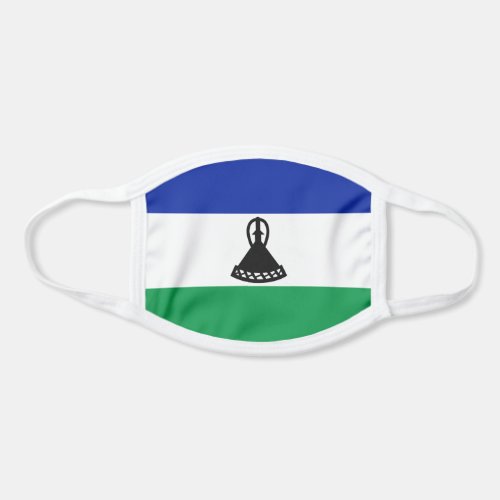 Patriotic Lesotho Flag Face Mask