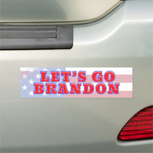 Patriotic LETS GO BRANDON  Car Magnet