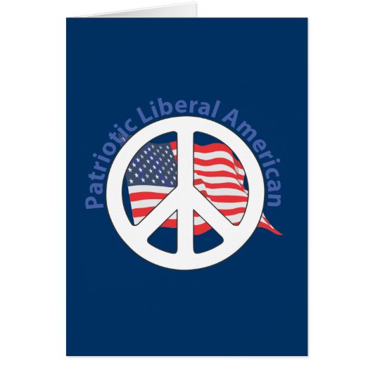 Patriotic Liberal American (Front)