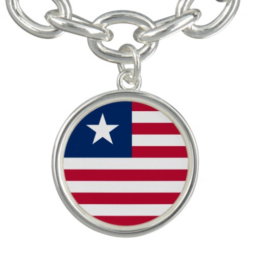 Patriotic Liberia Flag Bracelet