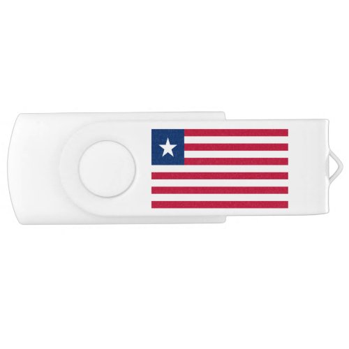 Patriotic Liberia Flag Flash Drive