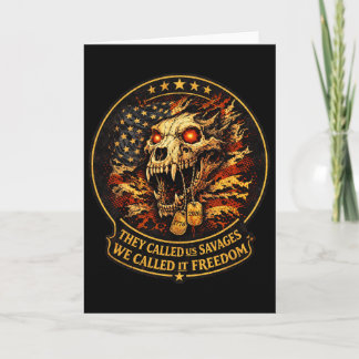 Patriotic Liberty Freedom Heritage 1776 2026 Card