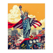 Patriotic Liberty Parade – Vintage 4th of July