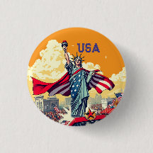 Patriotic Liberty Parade – Vintage 4th of July USA