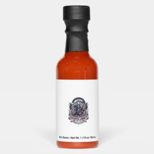 Patriotic Liberty Reaper Dark Patriot Skeleton & R Hot Sauces