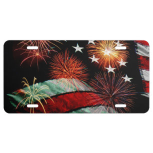 Patriotic License Plate