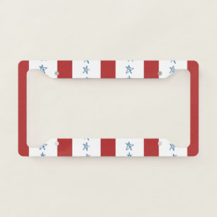 Patriotic License Plate Frame