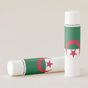 Patriotic Lip Balm flag of Algeria