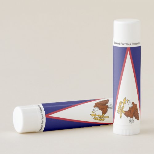 Patriotic Lip Balm flag of American Samoa USA