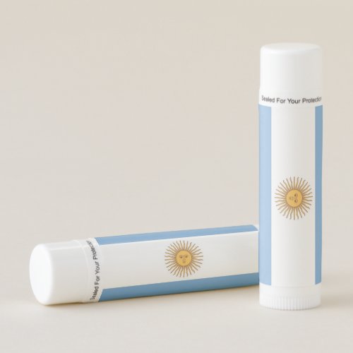 Patriotic Lip Balm flag of Argentina