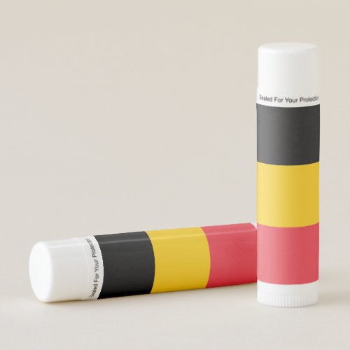 Patriotic Lip Balm flag of Belgium