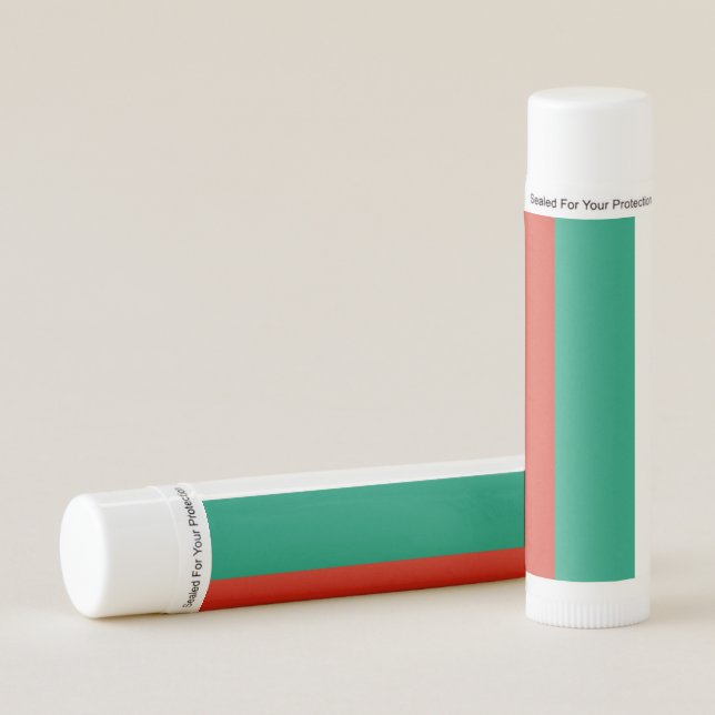 Patriotic Lip Balm flag of Bulgaria (Front)