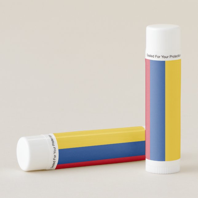 Patriotic Lip Balm flag of Colombia (Front)