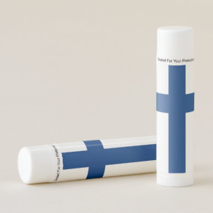 Patriotic Lip Balm flag of Finland
