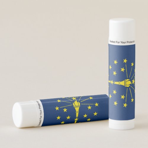 Patriotic Lip Balm flag of Indiana USA