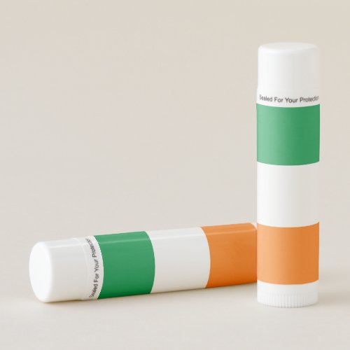 Patriotic Lip Balm flag of Ireland