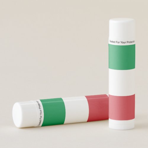 Patriotic Lip Balm flag of Italy