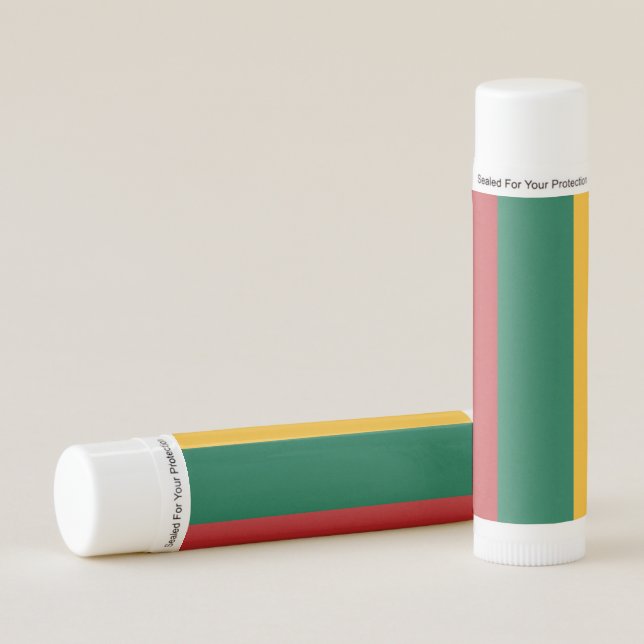 Patriotic Lip Balm flag of Lithuania (Front)