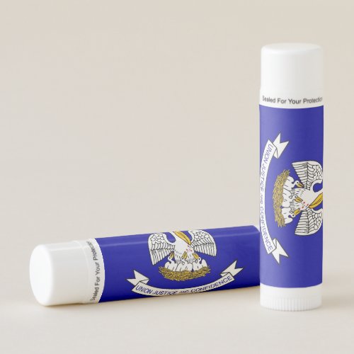 Patriotic Lip Balm flag of Louisiana USA