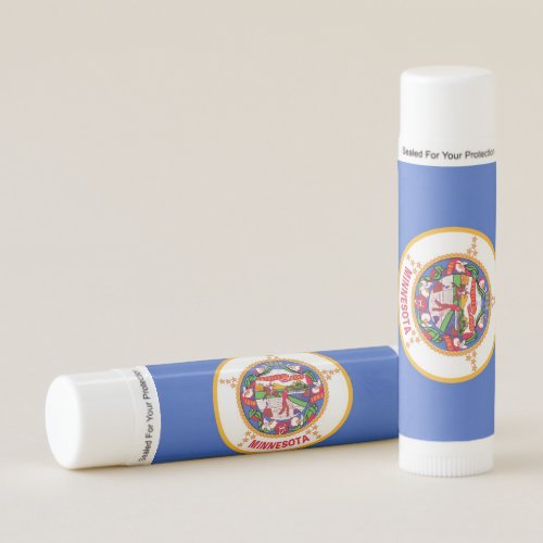 Patriotic Lip Balm flag of Minnesota USA