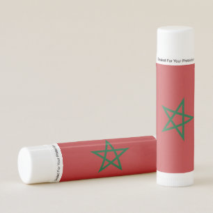 Patriotic Lip Balm flag of Morocco