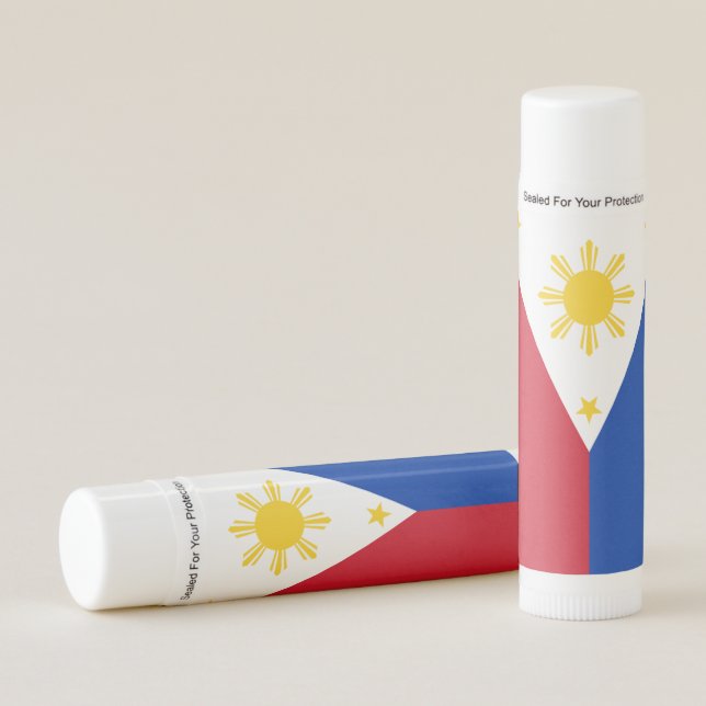 Patriotic Lip Balm flag of Philippines (Front)