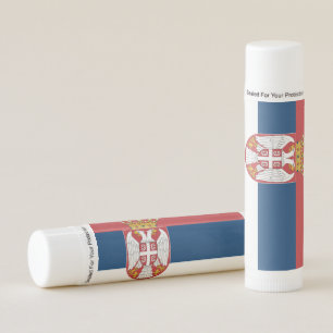 Patriotic Lip Balm flag of Serbia