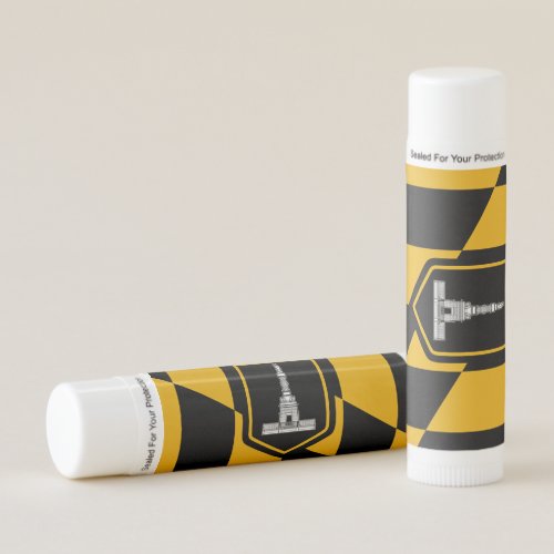 Patriotic Lip Balm with flag of Baltimore