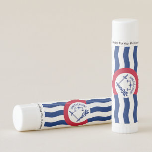 Patriotic Lip Balm with flag of Cincinnati